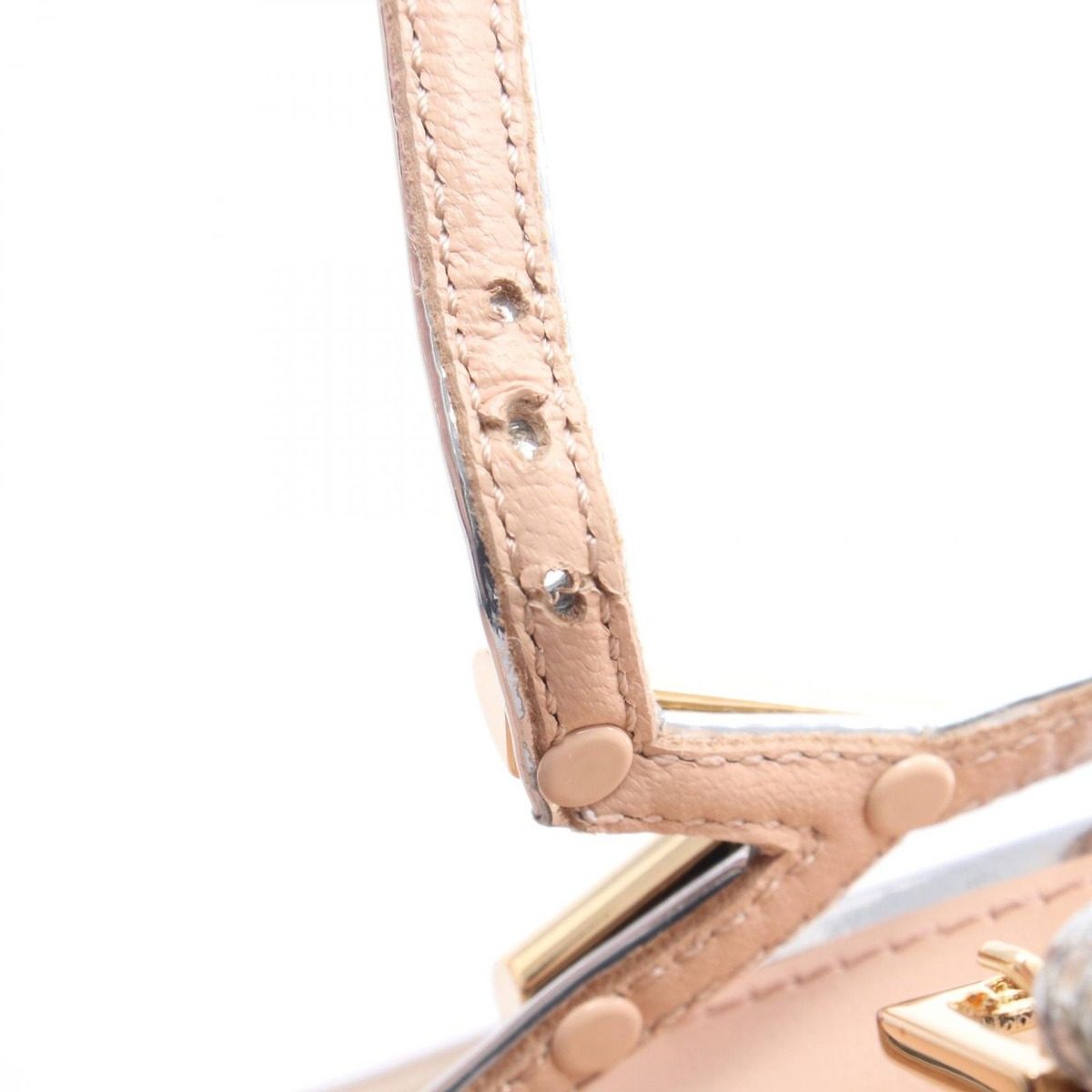 Louis Vuitton Sandals LV Vault Blossom Silver Leather — view 7