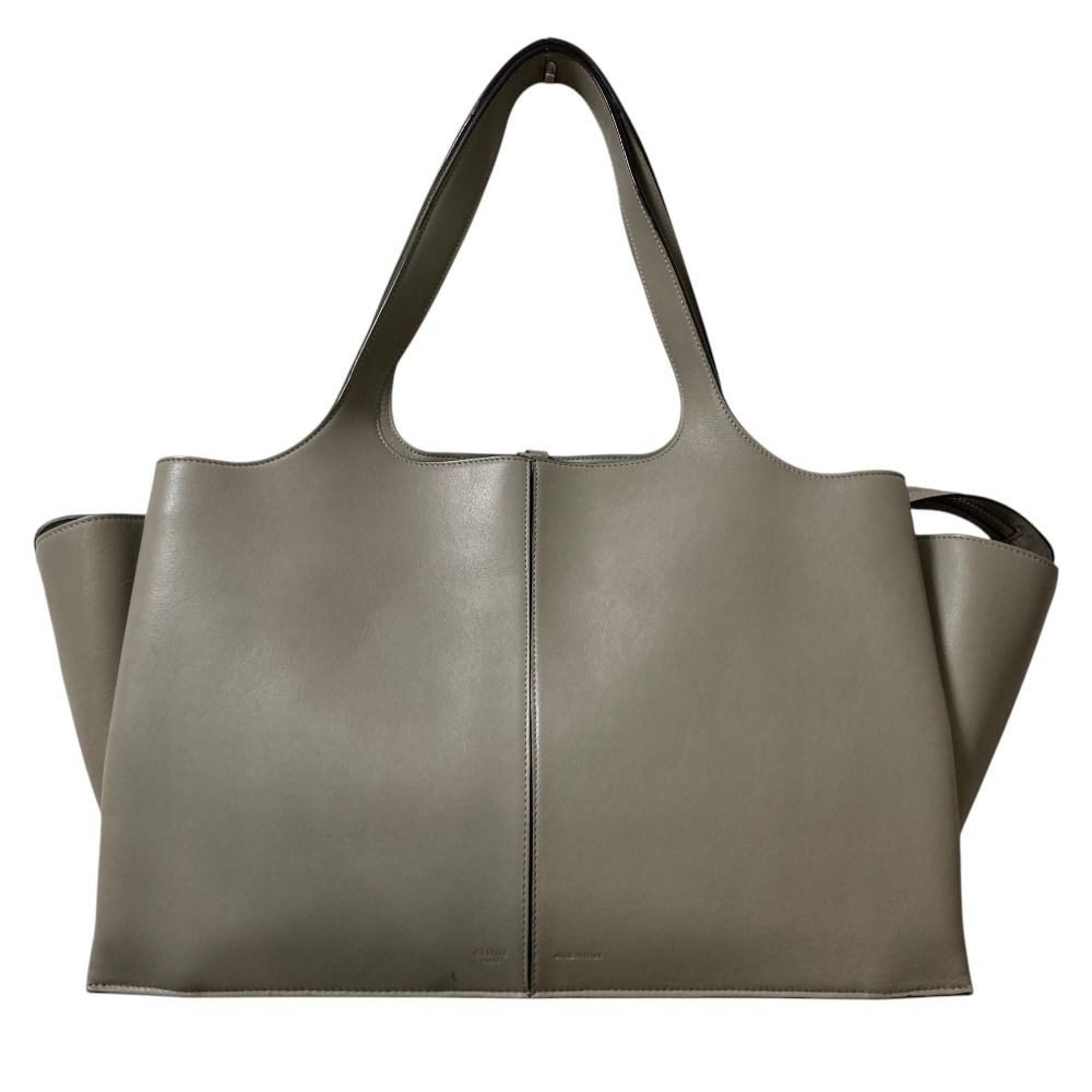 Celine Phoebe Philo Era Trifold Tote Bag Gray