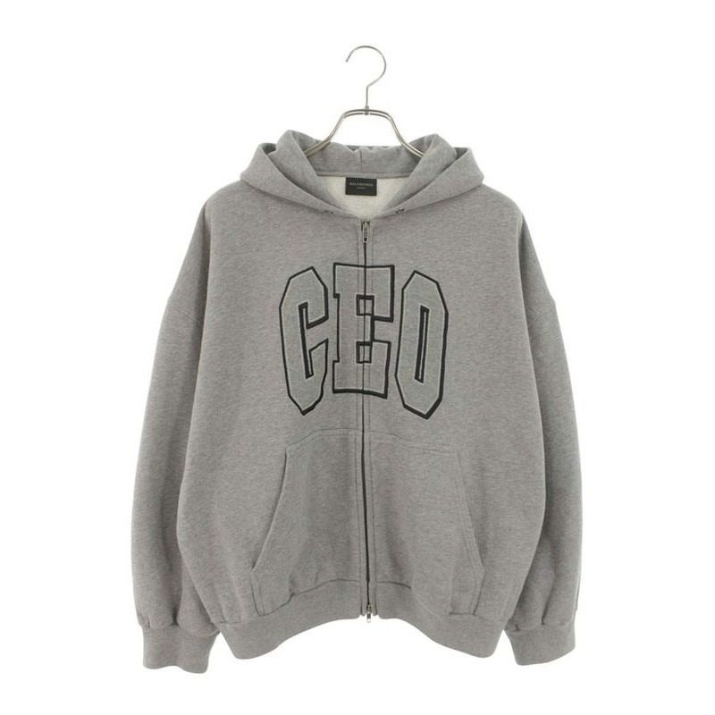 Balenciaga Ceo Zip Up Hoodie XL