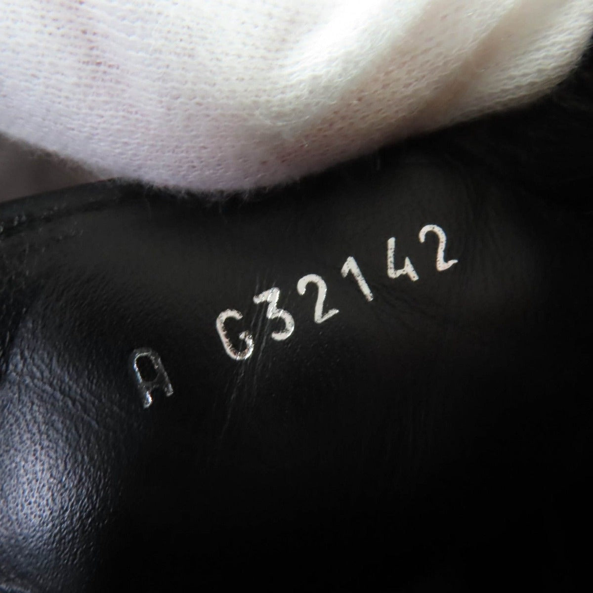 Chanel Suede Leather CC Logo Quilted Combat Boots Short — view 9