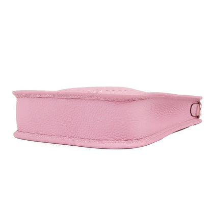 Hermes Evelyne Amazon TPM Mauve Sylvestre Silver Taurillon Shoulder Bag — view 3