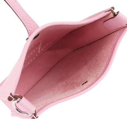 Hermes Evelyne Amazon TPM Mauve Sylvestre Silver Taurillon Shoulder Bag — view 4