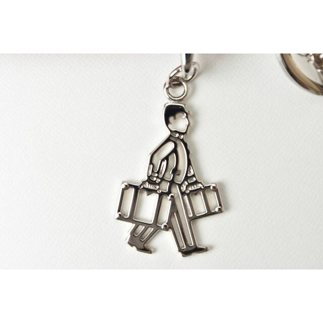 Prada Key Ring Holder Bag Charm Porter Motif 2 Pp125 053 F068 — view 6