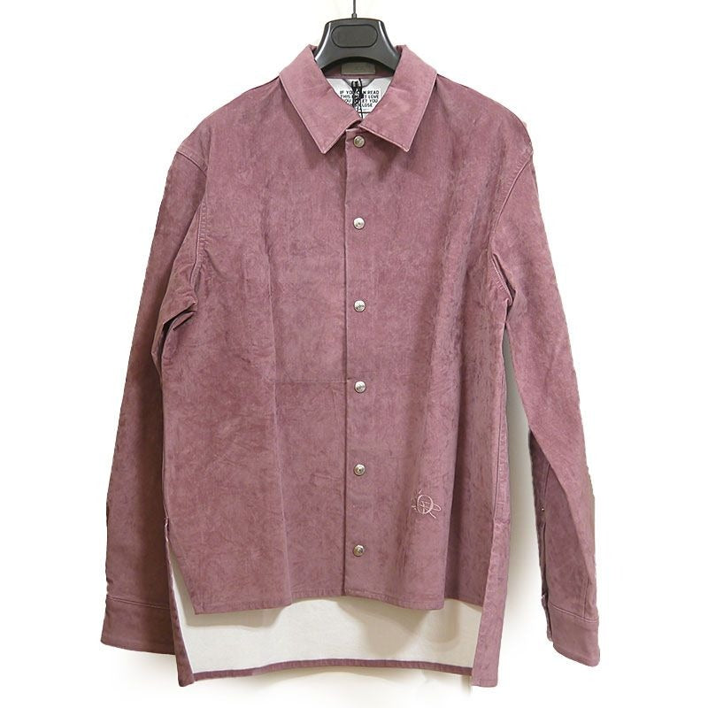 Dior Cactus Jack Oversize D Shirt Jacket 46 Purple