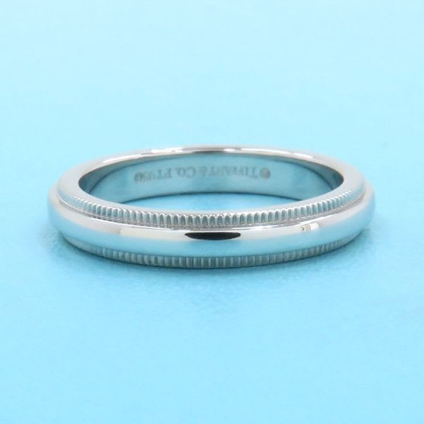 Tiffany & Co Together Milgrain Band Ring 3 mm 7.5