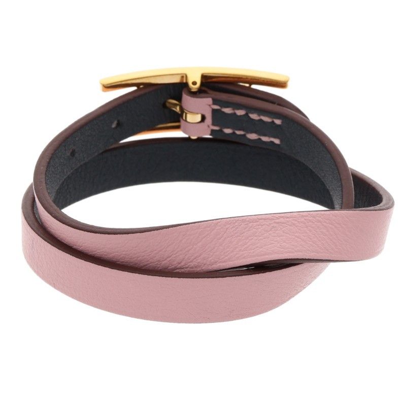 Hermes Be Api Dubretour Leather Bracelet Women