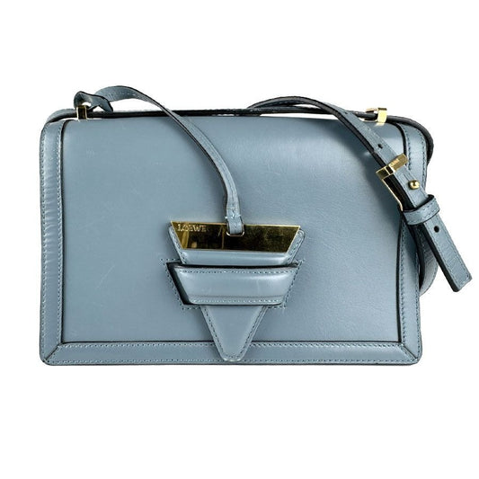 Loewe Shoulder Bag Leather Blue