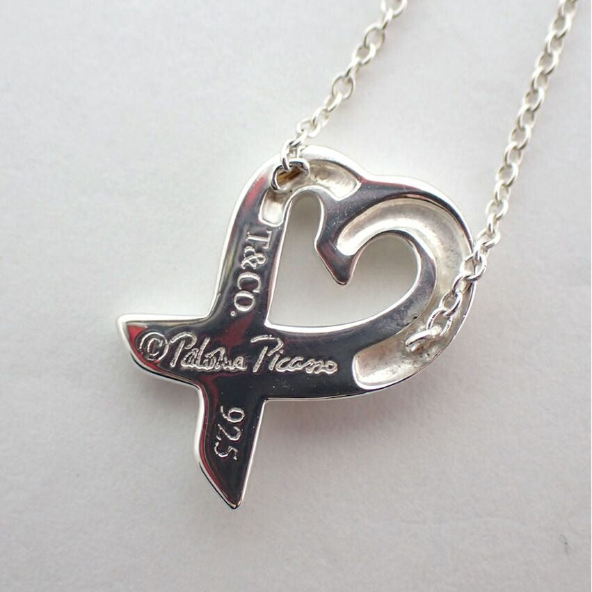 Tiffany & Co. 925 Loving Pendant Necklace — view 7