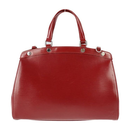 Louis Vuitton Blair MM Handbag M4030 E Epi Leather Carmine Reddish Silver