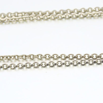 Tiffany & Co Necklace Infinity Silver 925 Approx 6.0g Silver Pendant W Chain