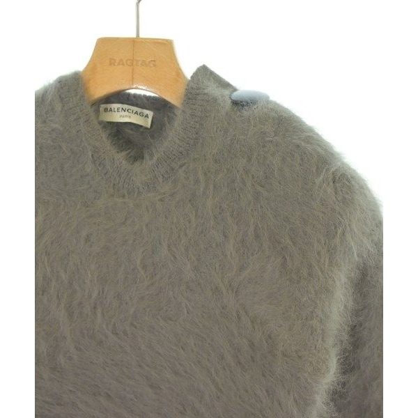 Balenciaga Knit Sweater Gray — view 4