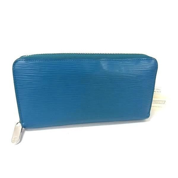 Louis Vuitton Long Wallet Epi Zippy Chien Leather Round