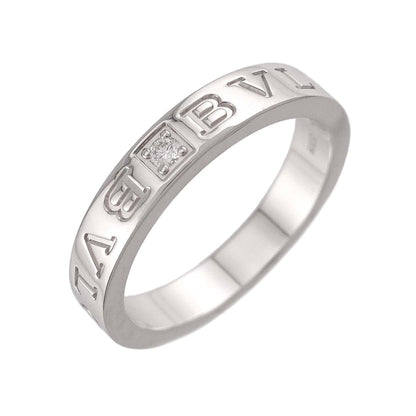 Bvlgari Essential Ring Diamond 18k WG 750 Certificate