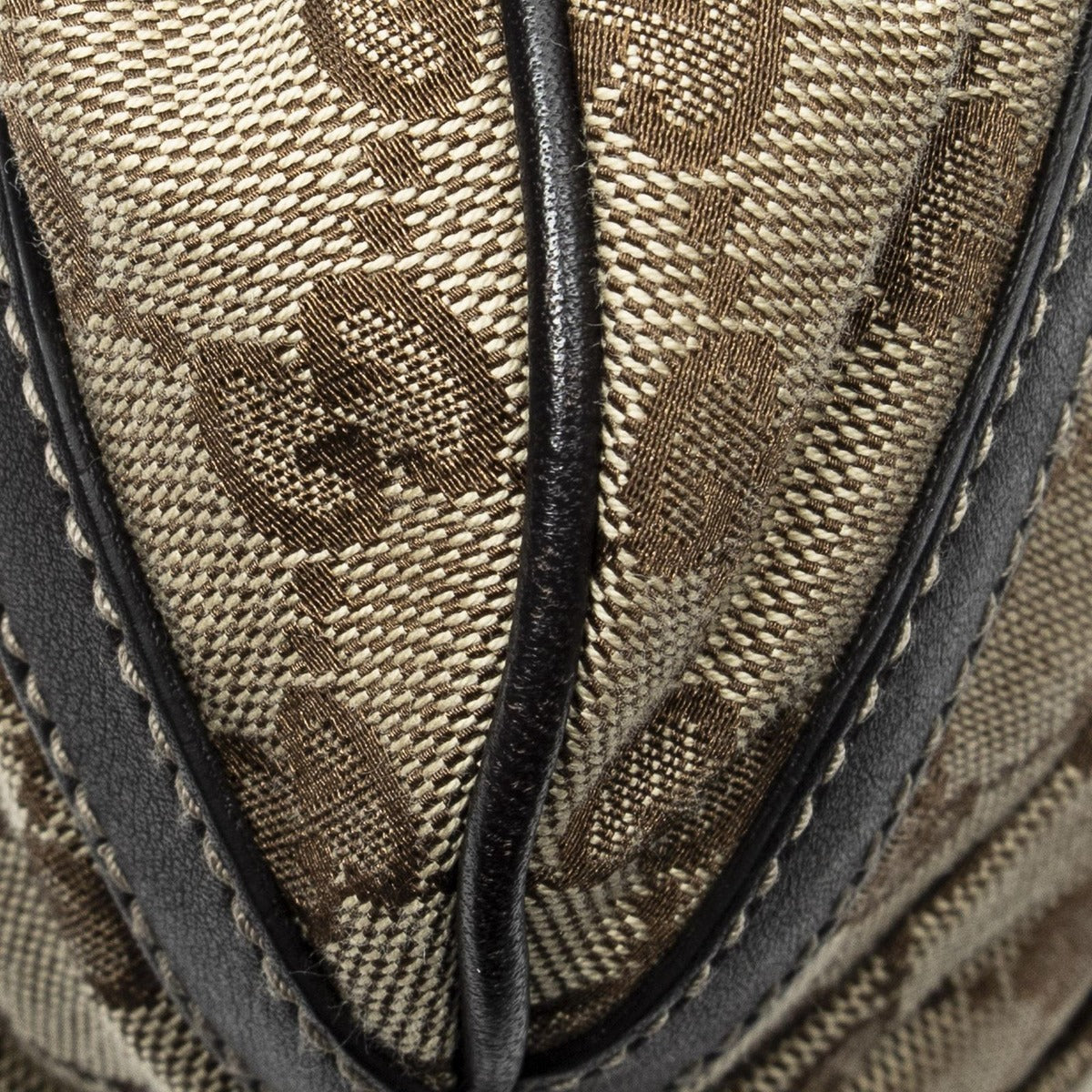 Gucci Abbey Shoulder Bag Brown Beige GG Canvas — view 8
