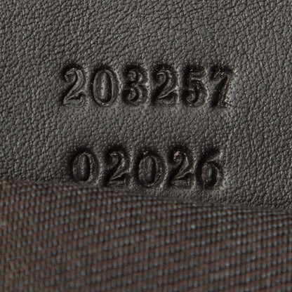 Gucci Abbey Shoulder Bag Brown Beige GG Canvas — view 10