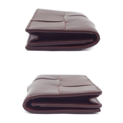 Bottega Veneta 814644 Cassette Business Card Case Wallet Gdhardware Red