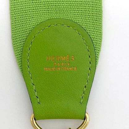 Hermes Shoulder Strap Green Apple Green Excellent Condition