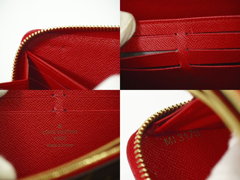 Authentic Louis Vuitton LV Zippy Wallet Retiro Monogram Round Zipper Long