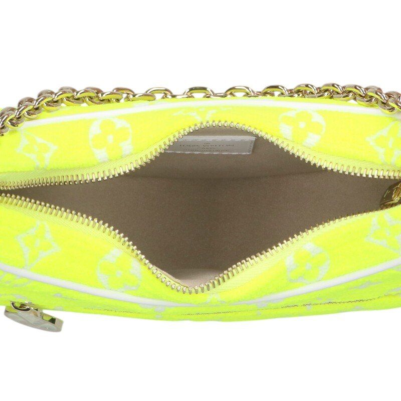 Louis Vuitton M81484 Jacquard Velvet Monogram Shoulder Bag For Men