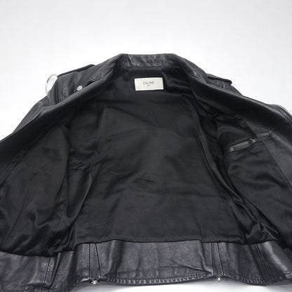 Celine Classic Biker Leather Riders Jacket 2e058297d 46