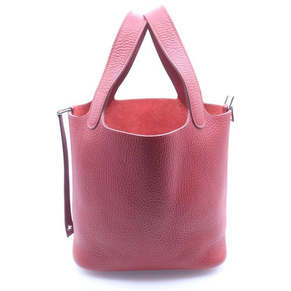 Hermes Picotin Lock PM Rouge Taurillon Clemence Handbag