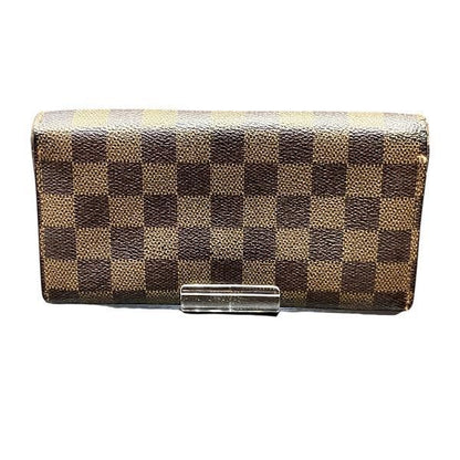 Louis Vuitton Damier Porte Monet Carte Cles Di N61725 Long Wallet Unisex