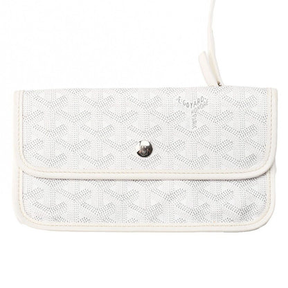 Goyard [goyard] Saint-louis PM Tote Bag Coated Canvas White With Silver