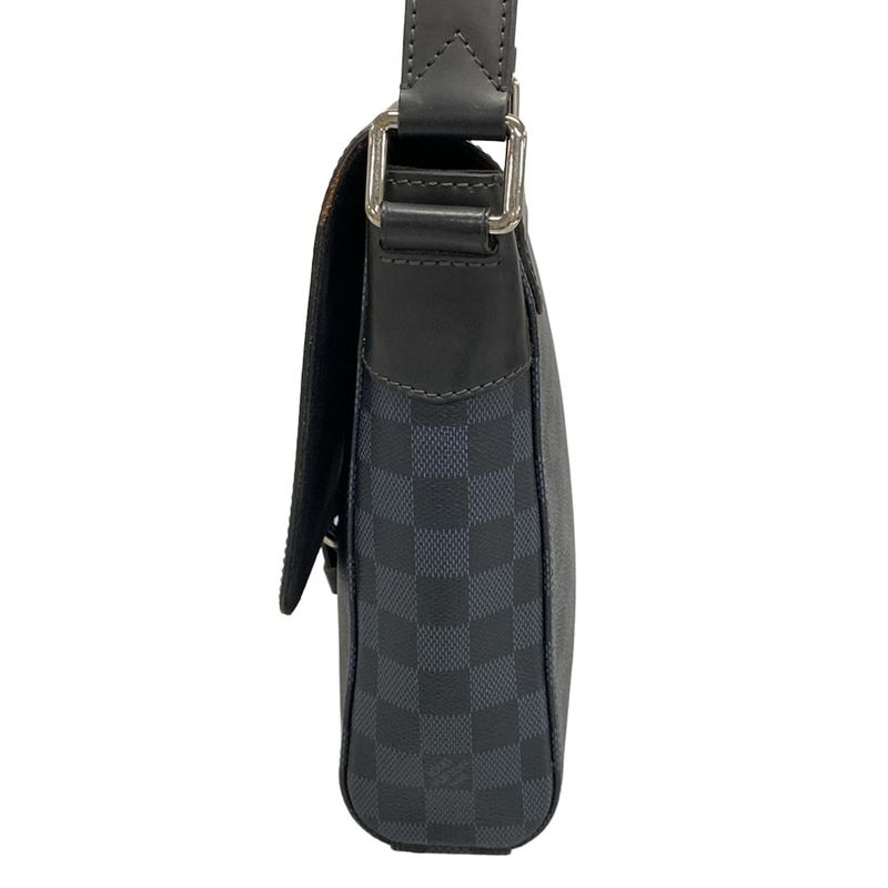 Louis Vuitton Shoulder Bag Damier Cobalt Newport Messenger PM N41587
