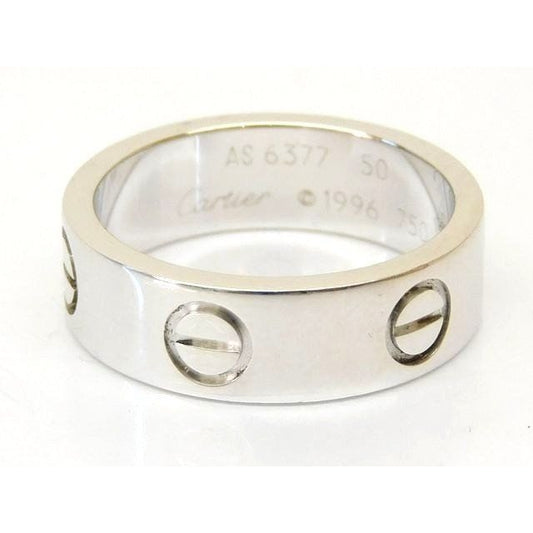 Cartier Ring Love 95 18K WG White Gold