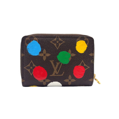 Louis Vuitton New Arrivals Portefeuille Yayoi Kusama Leather Brown Multicolor