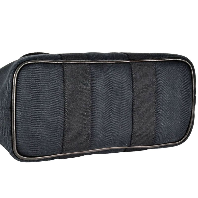 Hermes Valparaiso PM Handbag Twirl Chevron Black