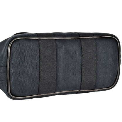 Hermes Valparaiso PM Handbag Twirl Chevron Black