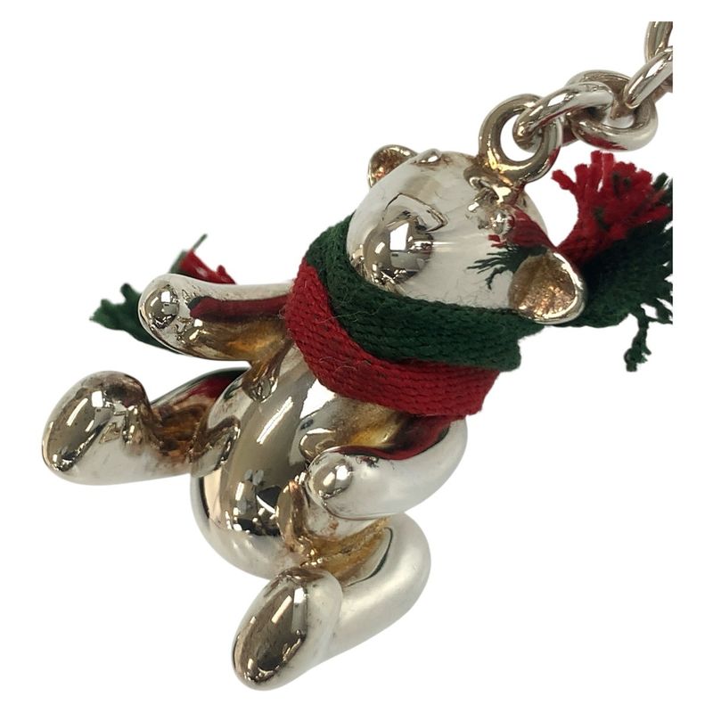 Gucci Sherry Line Silver Sv925 Silver Key Holder Ladies 505524