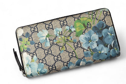 Gucci Wallet Gucci Long Wallet GG Blooms GG Blooms Supreme Canvas 408665 Ku2hn