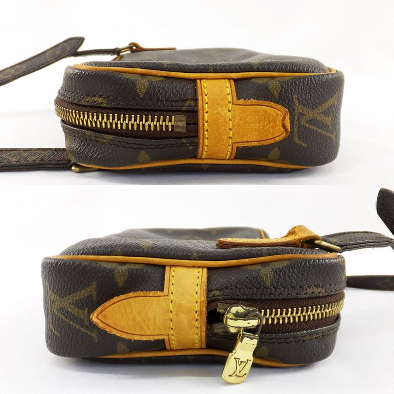 Louis Vuitton Pochette Monogram M51828 Shoulder Bag Gold Hardware Bag