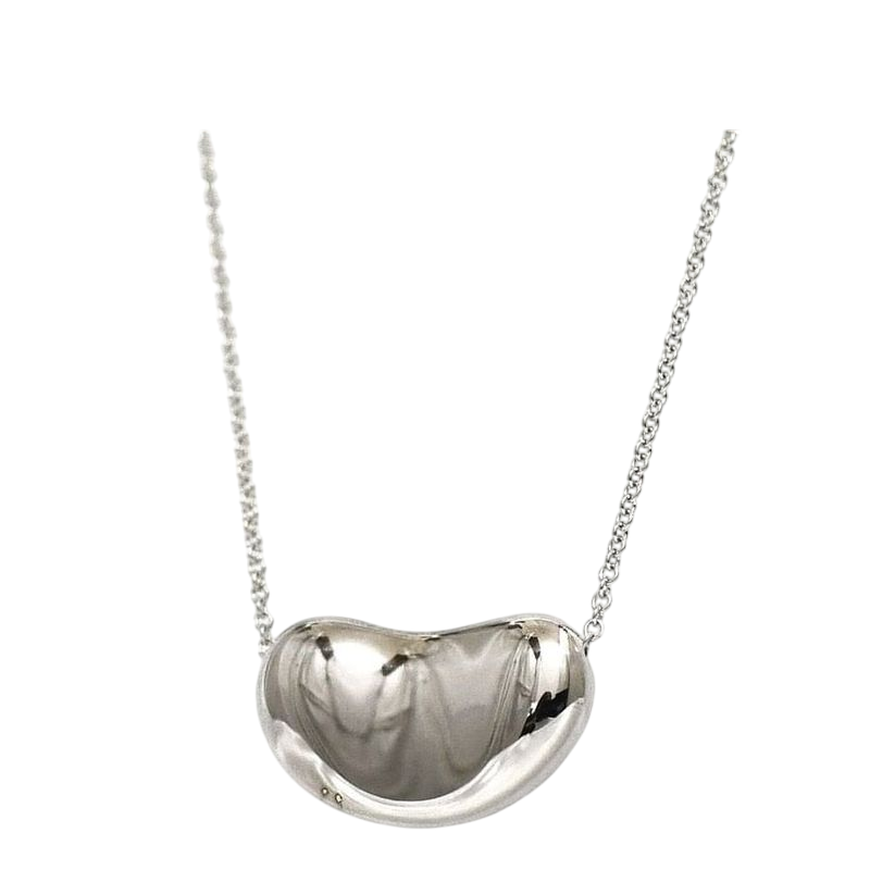 Tiffany & Co Bean Necklace Ec22786 Silver