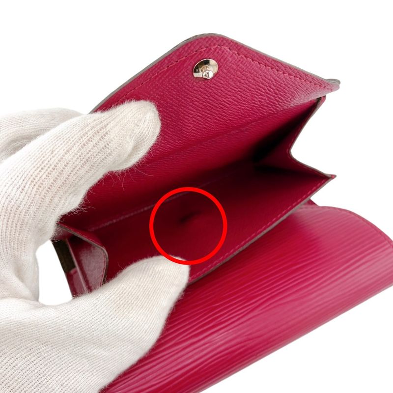 Louis Vuitton M60494 Monogram Portefeuille Marillet Compact Trifold Wallet With