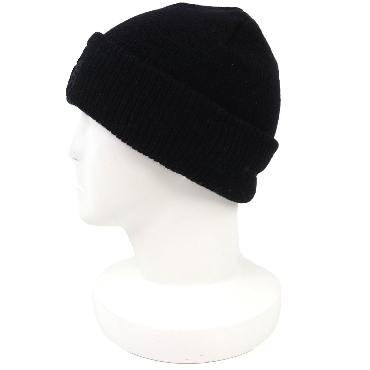 Chrome Hearts Wool CH Plus Embroidery Beanie Knit Cap Black Hat — view 2