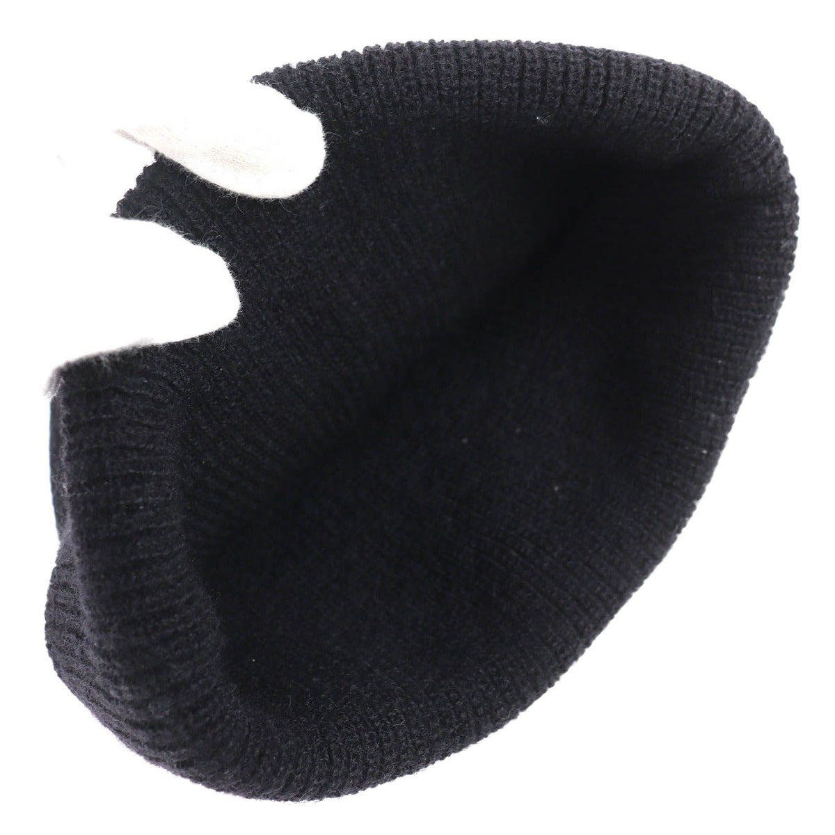 Chrome Hearts Wool CH Plus Embroidery Beanie Knit Cap Black Hat — view 6