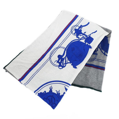 Hermes Shawl Scarf Multicolor Cotton Accessories Apparel