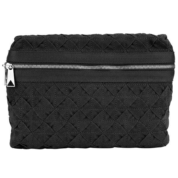 Bottega Veneta Clutch Bag Light Webbing Black