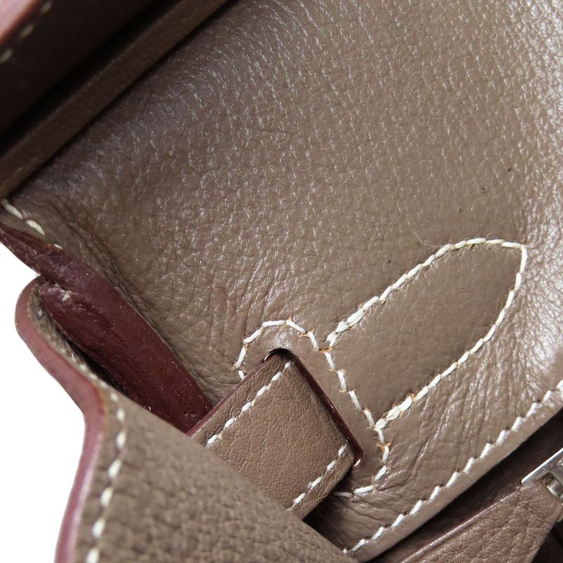 Hermes Birkin 30 Etape Silver Hardware Handbag Taurillon Women