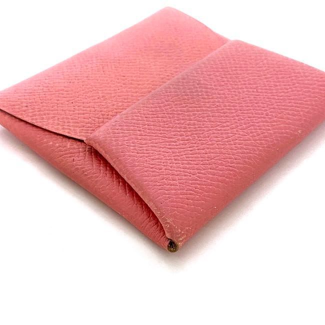 Hermes Coin Case Bastia Pink Purse