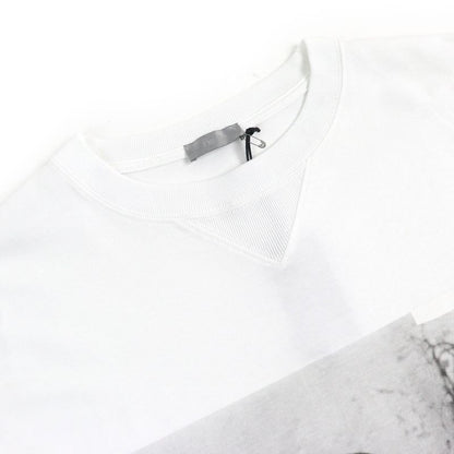 DIOR Homme DIOR Homme 293j673a0554 100% Cotton Oversized Short Sleeve T-shirt