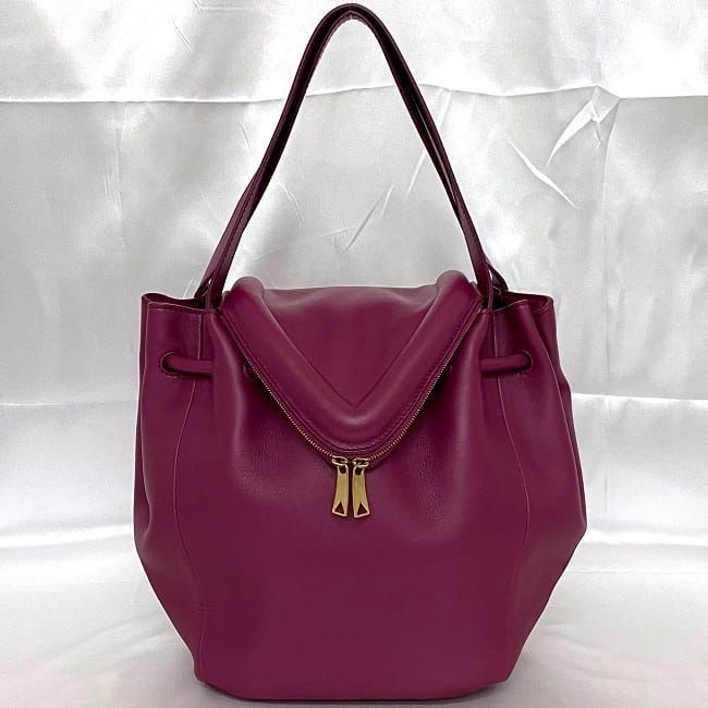 Bottega Veneta 2 Way Bag Purple Beak F20163 Excellent Condition