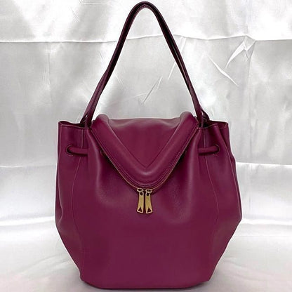 Bottega Veneta 2 Way Bag Purple Beak F20163 Excellent Condition