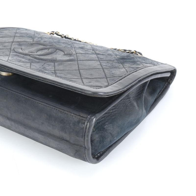 Chanel With Serial Seal Matelasse Leather 2WAY Chain Shoulder Bag Shoulder