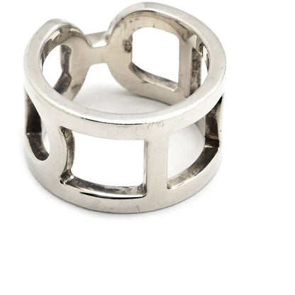 Hermes Ring Ever Chaine D'ancre MM Silver 925 Silver #48 (Jp8) Accessories