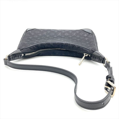 Louis Vuitton Little Boulogne Noir Black Shoulder Bag Monogram Satin M92142