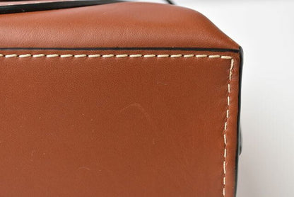 Loewe Handbag Gate Top Handle Mini Shoulder Bag 2way Loewe Bag Leather Brown